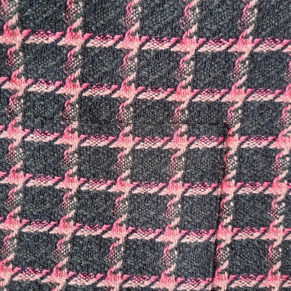 Maje Check Strapless Dress, VGUC, Size S - Picture 7 of 9